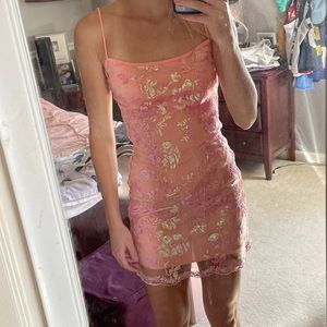 NWOT Lucy in the Sky Pink Homecoming Dress Size 2